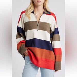 Free People: Half-Zip pullover